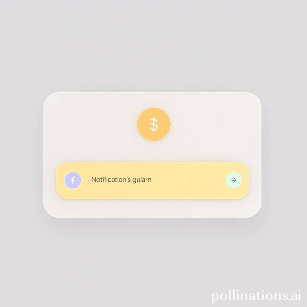 Soft UI Notification Ping