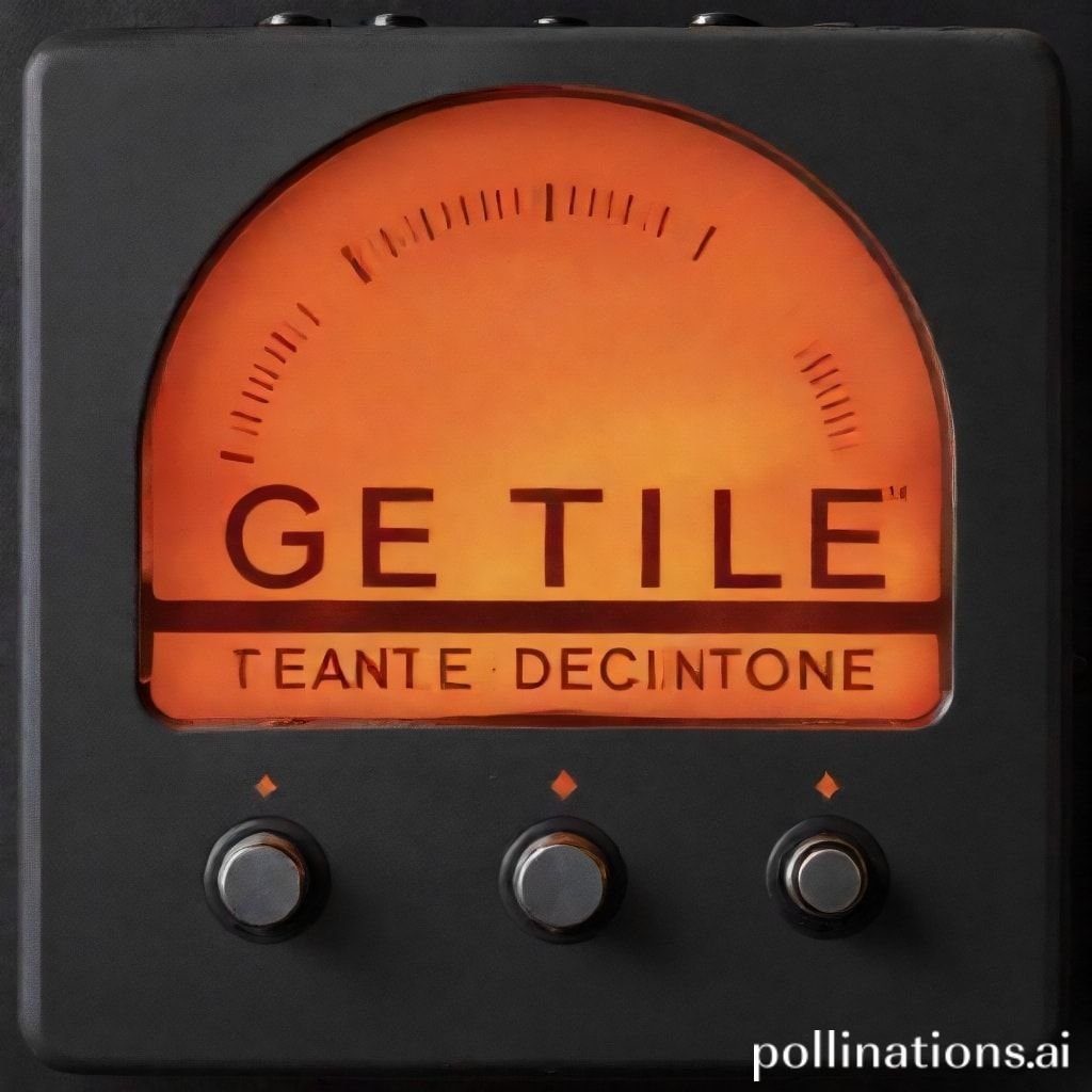 Gentle Decline Warning Tone