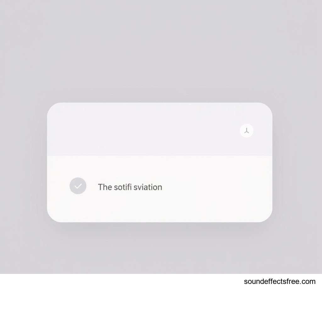 Subtle UI Notification Ping