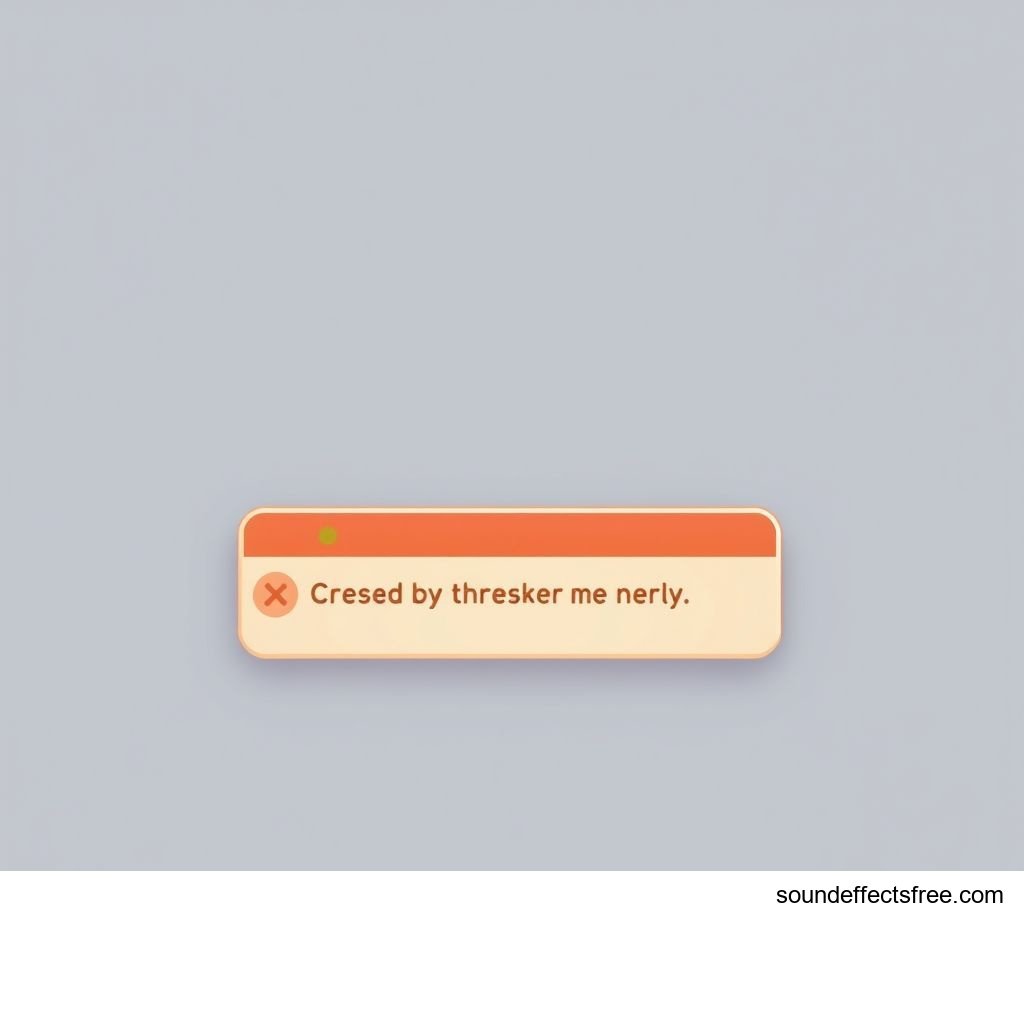 UI Gentle Error