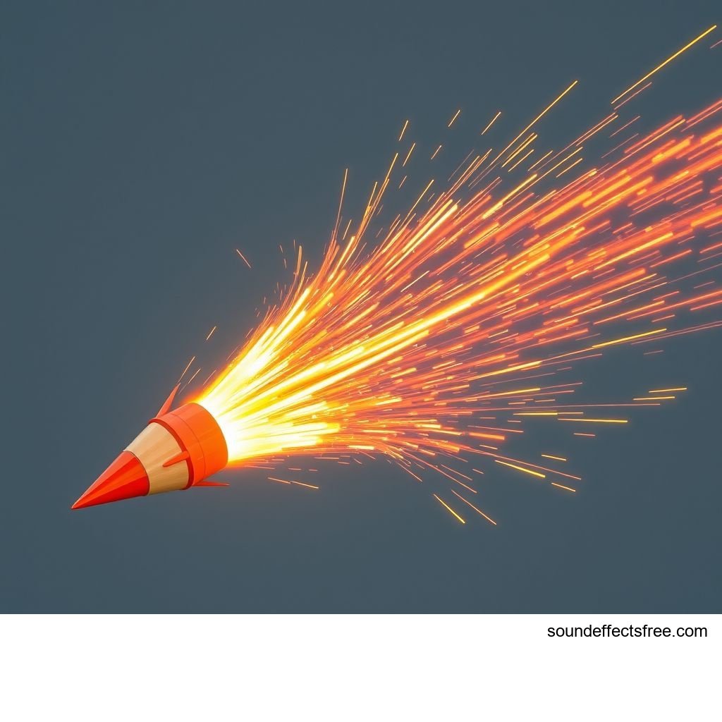 High-Speed Energy Projectile Whoosh