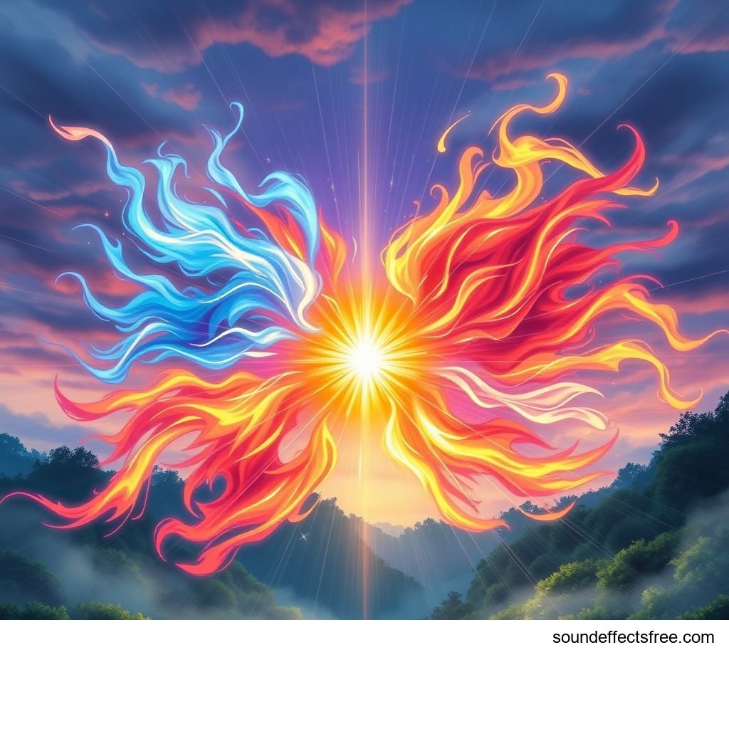 Anime Chakra Burst Sound Effect