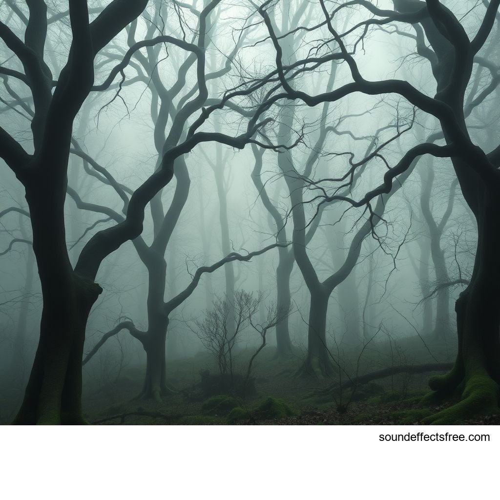 Unheimliche Wald Naturgeräusche
