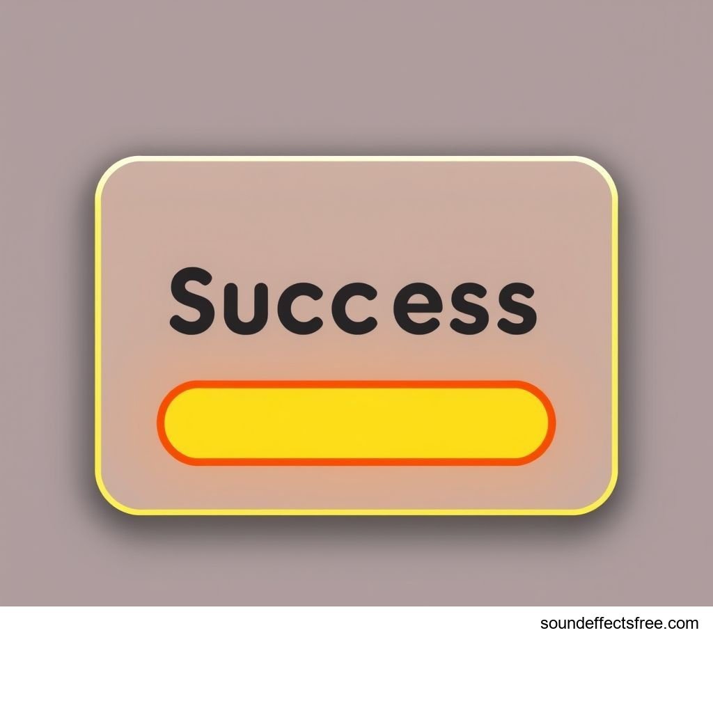 UI Success Chime Sound Effect
