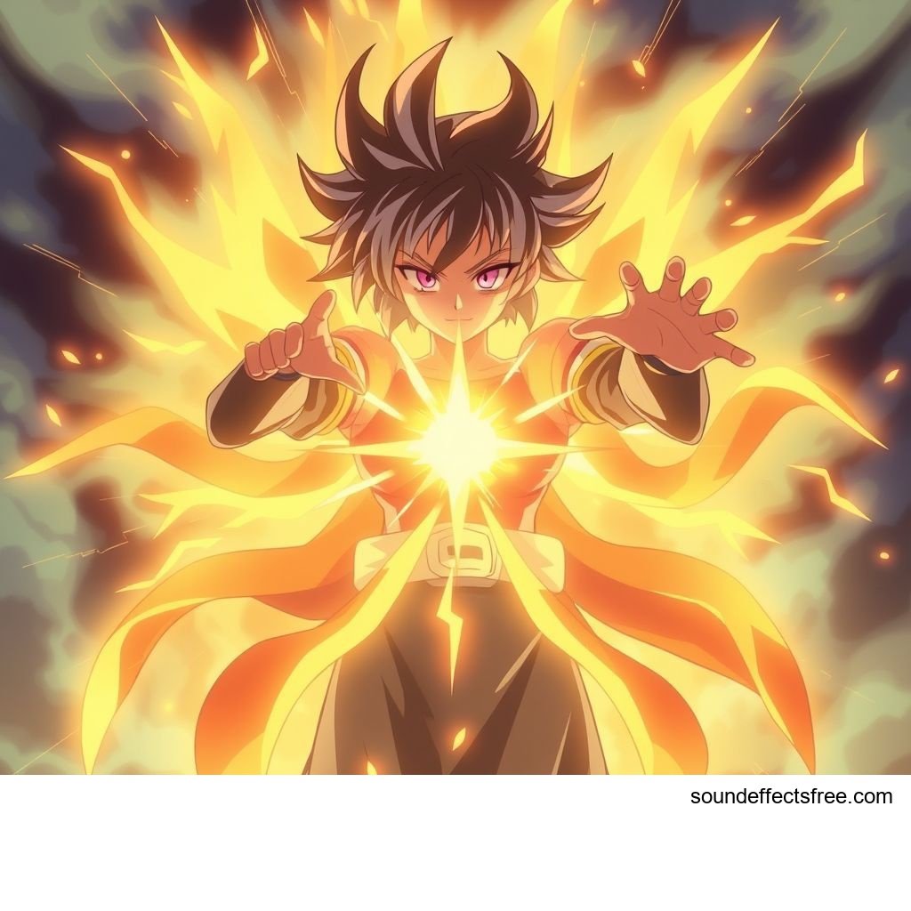 Anime Power Aura Sound Effect
