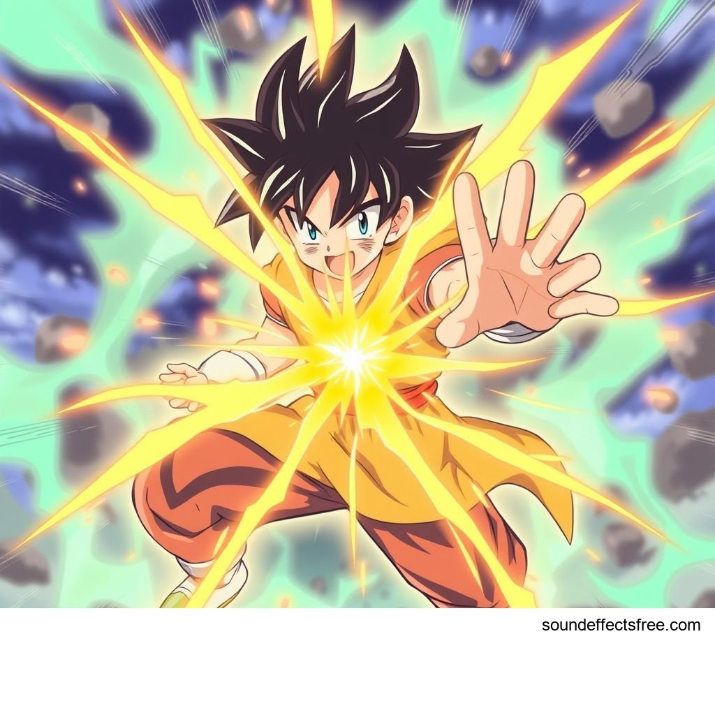 Anime Energy Blast Sound