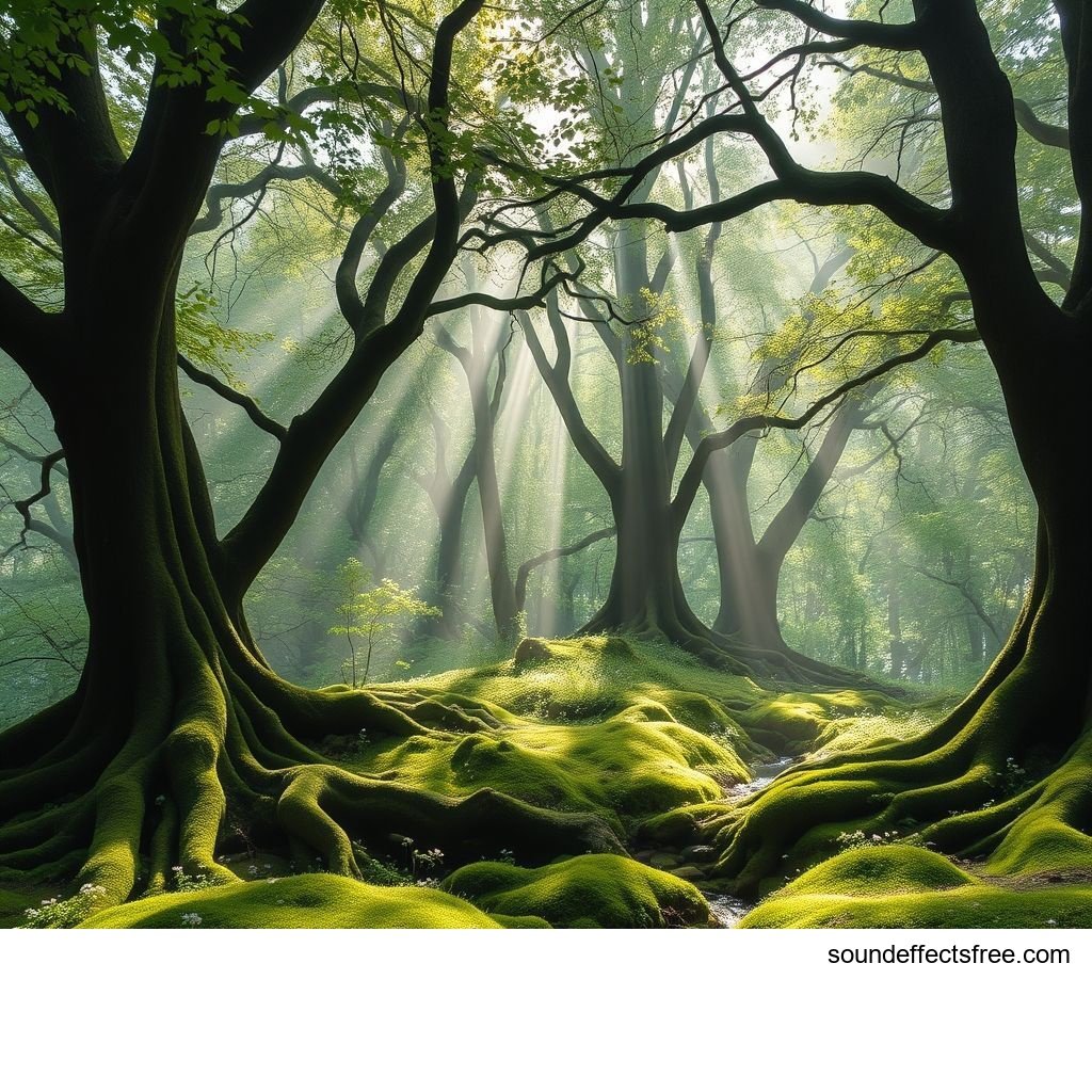 Mystische Wald Soundeffekte