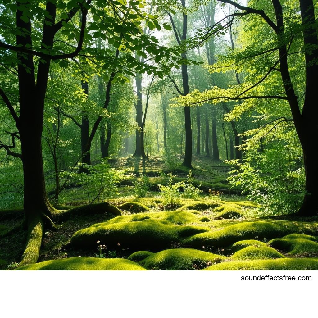 Waldwind Naturgeräusch Soundeffekt