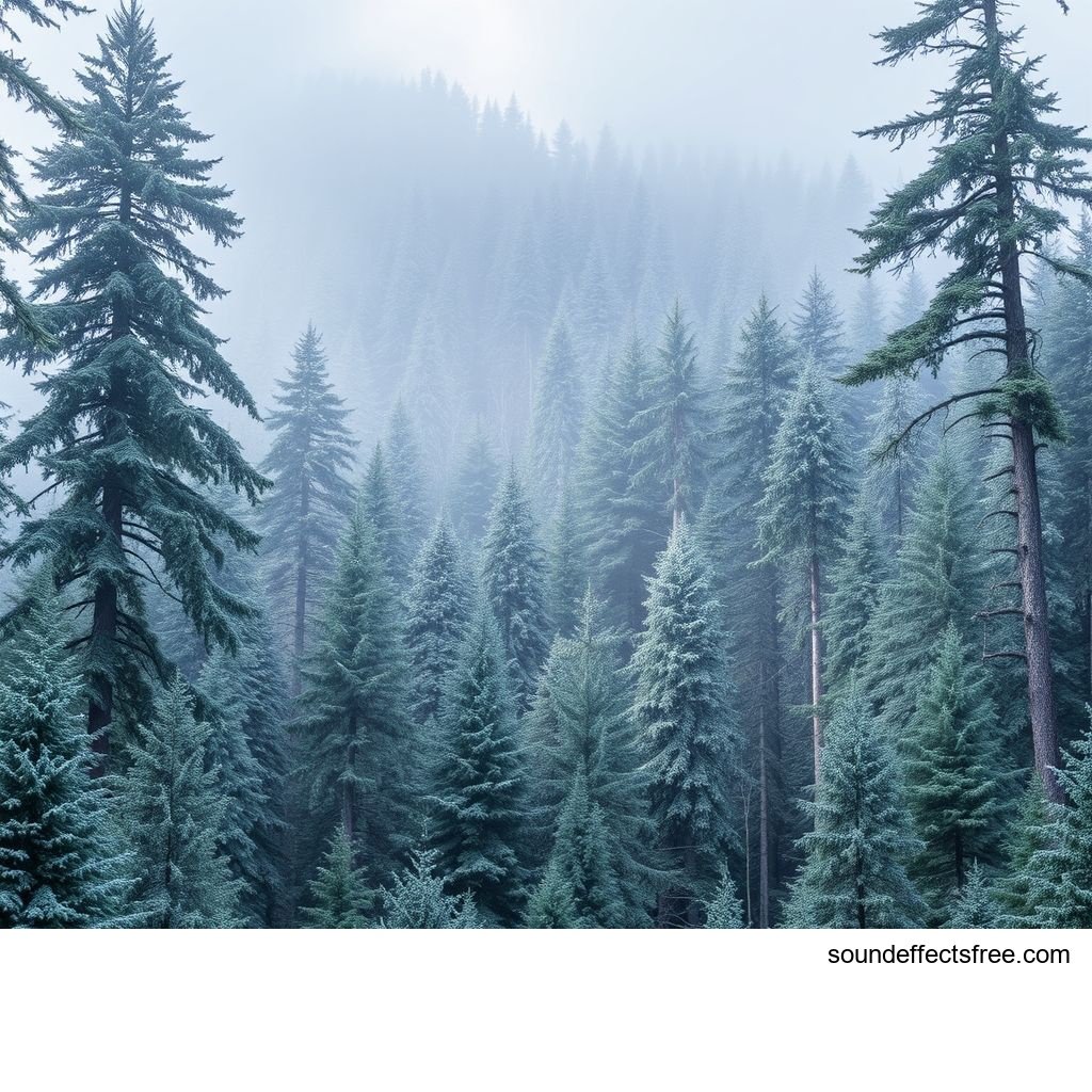 Boreal Forest Ambience Sound Effect CA