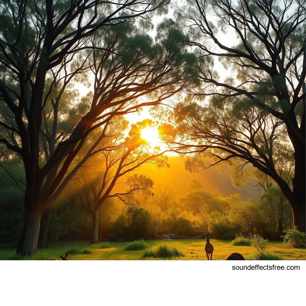 Australian Bush Ambience Sound Effect