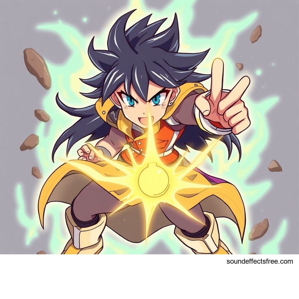 Efeito Sonoro Anime Power-Up