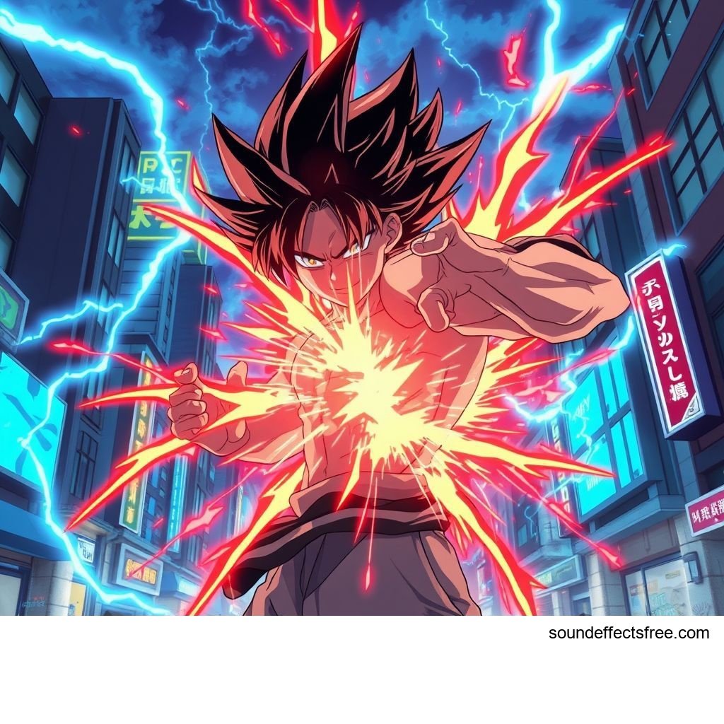 Efeito Sonoro Impacto Anime